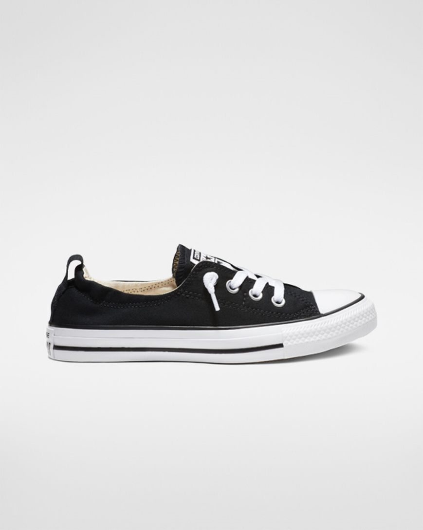 Slip On Tenisky Converse Chuck Taylor All Star Shoreline Damske Čierne | SK ELI5115